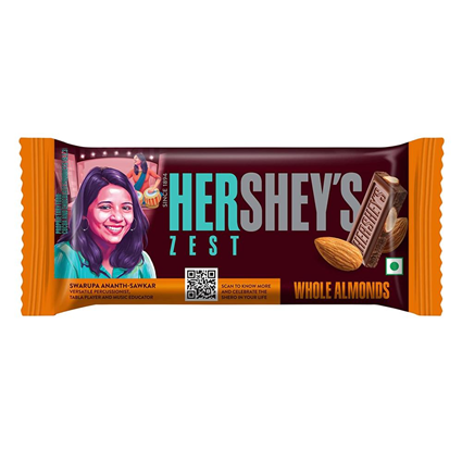 Hersheys Almond Chocolate Bar 100G
