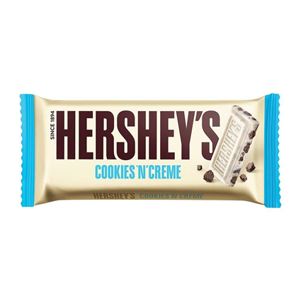 Hersheys Cookies And Creme Chocolate Bar 100G