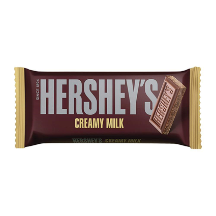 Hersheys Creamy Milk Chocolate Bar 100G