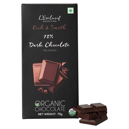 Lexclusif Dark Chocolate Bar Mint 80G