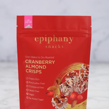 Epiphany Cranberry Almond Crispy 85G