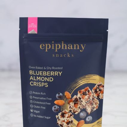 Epiphany Bluberry Almond Crispy, 85G