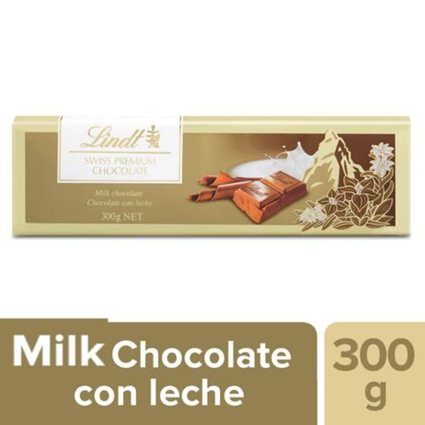 Lindt Swiss Premium Milk Chocolate Bar 300G