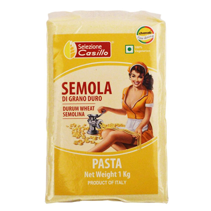 Casillo Durum Wheat Semolina Pasta, 1Kg Pack