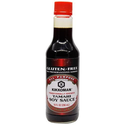 Kikkoman Gluten Free Tamari Soy Sauce 296Ml Bottle