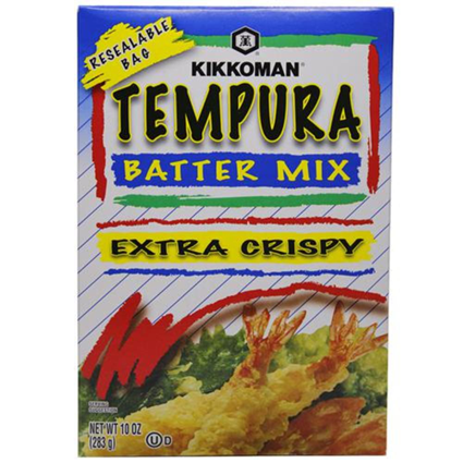 Kikkoman Tempura Batter Mix Extra Crispy Imported 283G Box