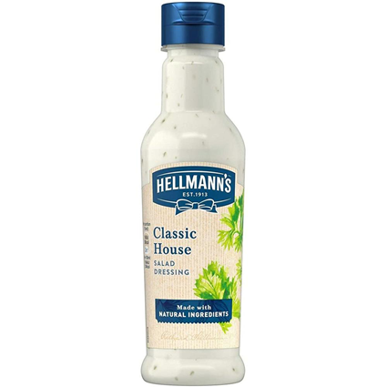 Hellmans Classic House Salad Dressing Bottle 210Ml