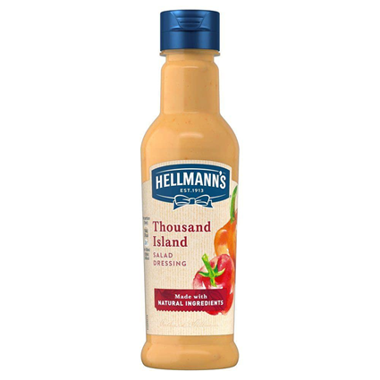 Hellmanns Thousand Island Salad Dressing Bottle 210Ml