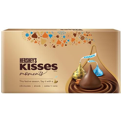 Hersheys Kisses Moments Chocolate Gift Box, 129G Box