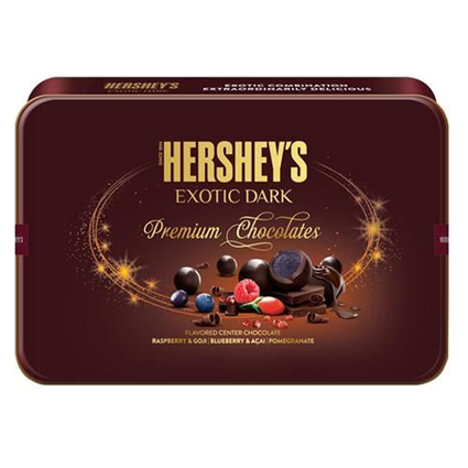 Hersheys Exotic Dark Chocolate Gift Pack, 192G Tin