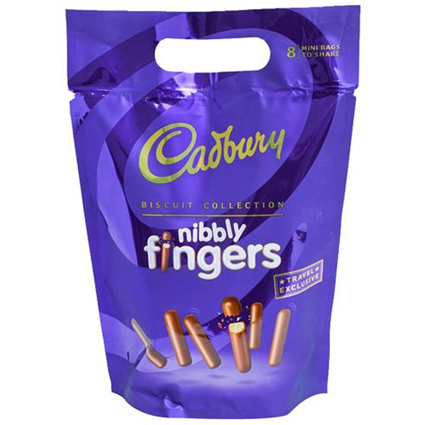 Cadbury Nibbly Mini Fingers, 320G Pouch