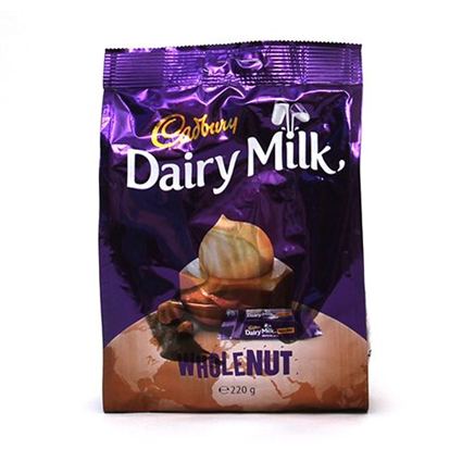 Cadbury Dairy Milk Chunk Bag, 200G Pouch