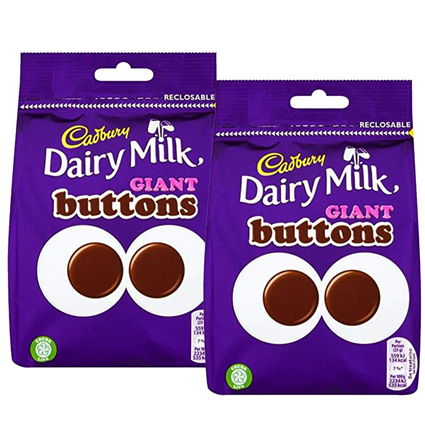 Cadbury Dairy Milk Giant Buttons 95G Pouch