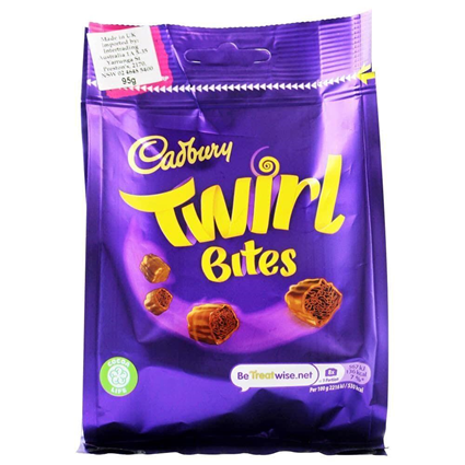 Cadbury Twirl Bites 95G Pouch