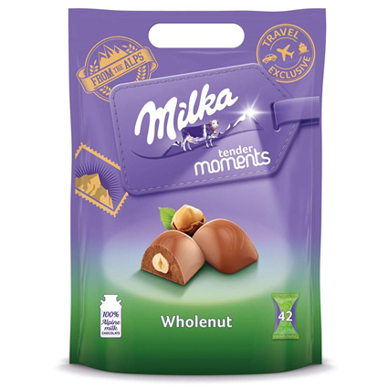 Milka Tender Moments Wholenut Pouch 405 G