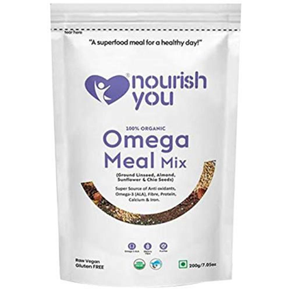 Nourish You Organic Omega Meal Mix 200G Pouch