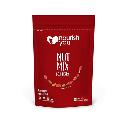 Nourish You Gojiberry Nut Mix 250G Pouch