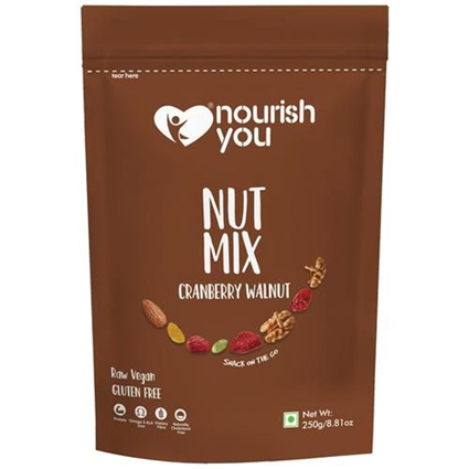 Nourish You Cranberry Walnut Mix 250G Pouch