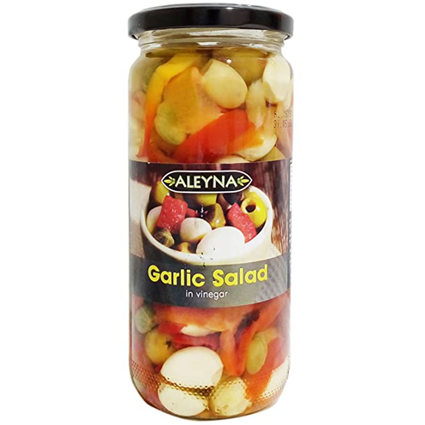 Aleyna Vinegar Dipped Garlic Salad 480G Jar