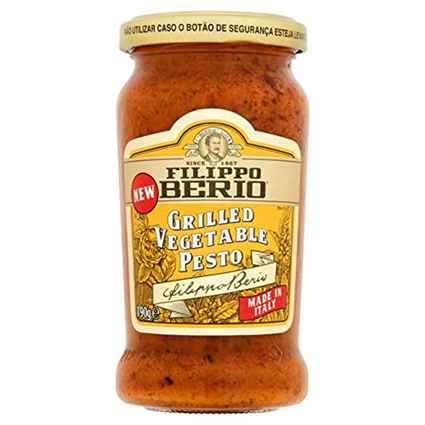 Filippo Berio Grilled Vegetable Pesto 190G Jar