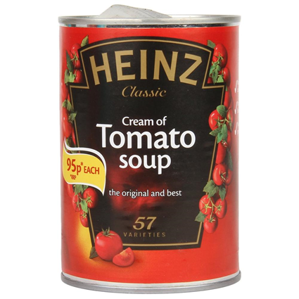 Heinz No Added Sugar Cream Of Tomato Soup 400G Tin