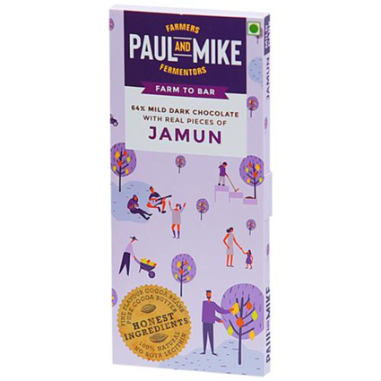 Paul And Mike Dark Chocolate 68G Box