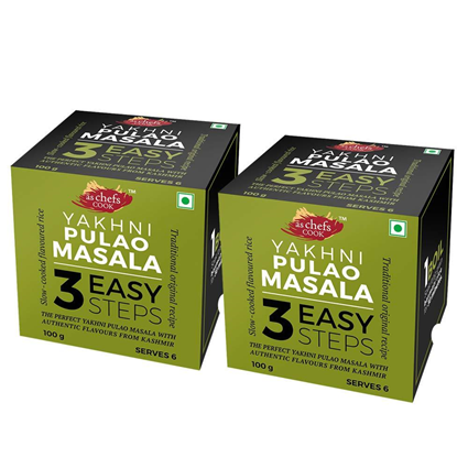 As Chefs Cook Yakhni Pulao Masala 100G Box