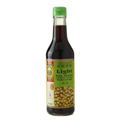 Tai Hua Less Salt Light Soy Sauce 305Ml Bottle