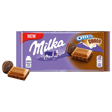 Milka Oreo Chocolate Brownie 100G