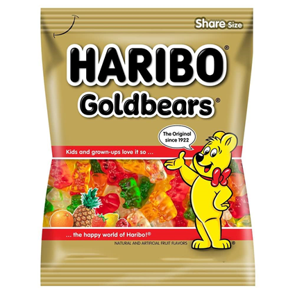 Haribo Goldbears Share Size 140G Pouch
