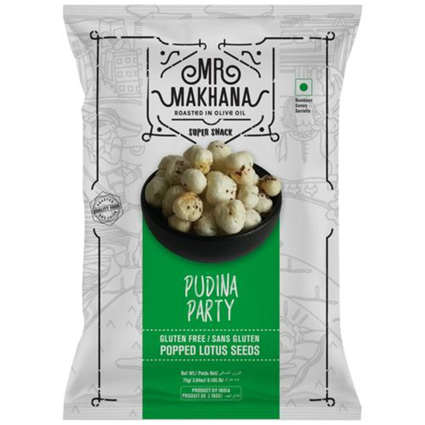 Mr. Makhana Lotus Seeds 75G Pouch