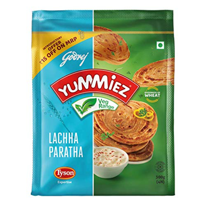 Godrej Yummiez Laccha Paratha, 300G Pouch