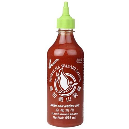 Flying Goose Sriracha Wasabi Sauce 455Ml Bottle