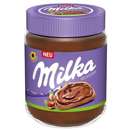 Milka Hazelnut Cream Spread, 600G Jar