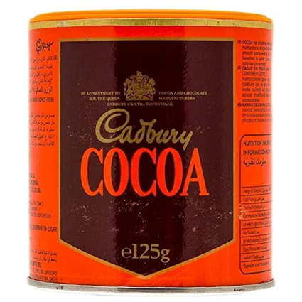 Cadbury Cocoa Powder 125G Tin