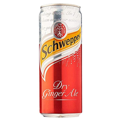 Schweppers Dry Ginger Ale 300Ml Tin