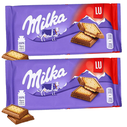 Milka Lu  Chocolate Bar 87G