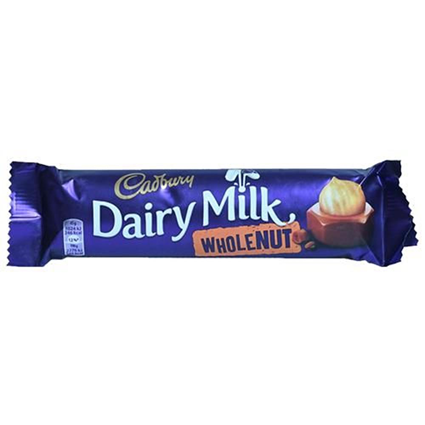 Cadbury Dairy Milk Whole Nut 45G Pack