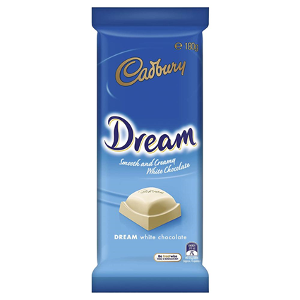 Cadbury Dream White Chocolate 180G Packet