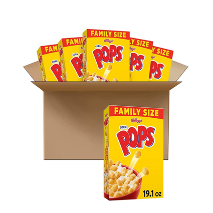 Kelloggs Corn Pops Cereal, 487G Box