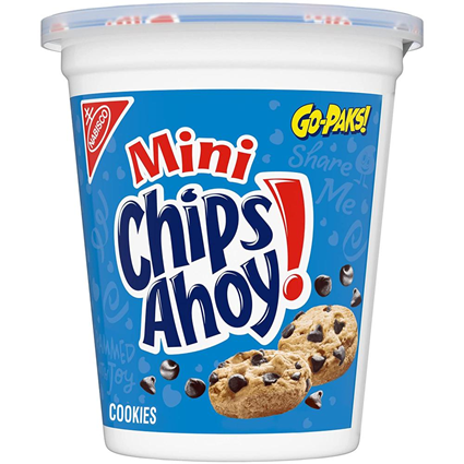 Nabisco Mini Chips Ahoy Cracker Cup 99G