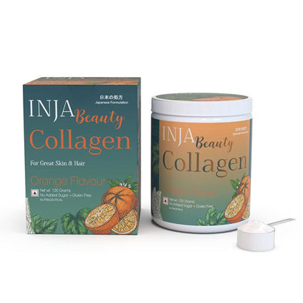 Inja Beauty Collagen Orange Flavor 125G Jar