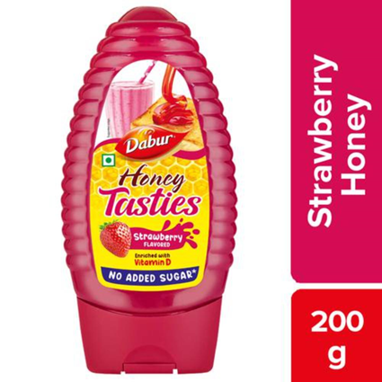 Dabur Honey Tasties Strawberry 200G Bottle