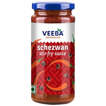 Veeba Schezwan Stir Fry Sauce 250G Jar