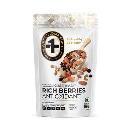 Wholesome First Rich Mix Berries 170G Pouch