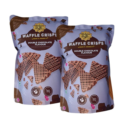 The Belgian Waffle Co Double Chocolates 90G Pouch