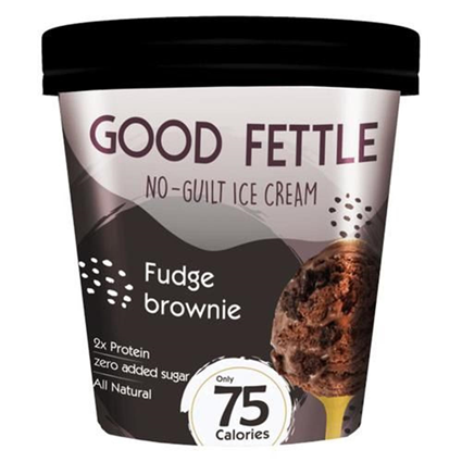 Good Fettle Noguilt Ice Cream Fudge Brownie High Fibre 500Ml