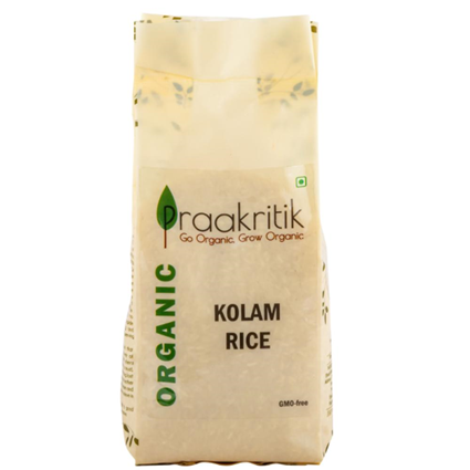 Praakritik Organic Basmati Rice 1Kg Bag