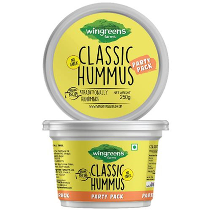 Wingreens Farms Classic Hummus, 250G 