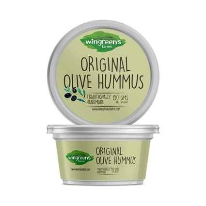 Wingreens Farms Original Olive Hummus, 150G 